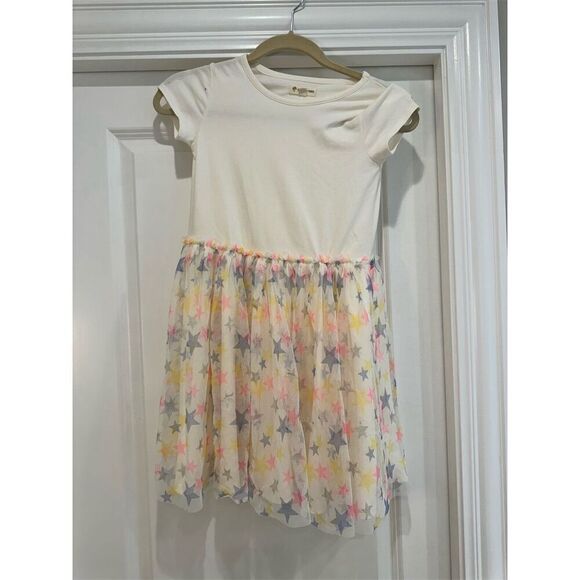 Tucker & Tate Girls' Star Tulle Dress Size 7 Multicolor Party Wear - Picture 1 of 4